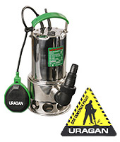Насос погружной URAGAN для грязной воды – GSPDW 550 S