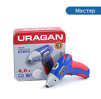 Аккумуляторная отвертка URAGAN – MASD-4,8-MB